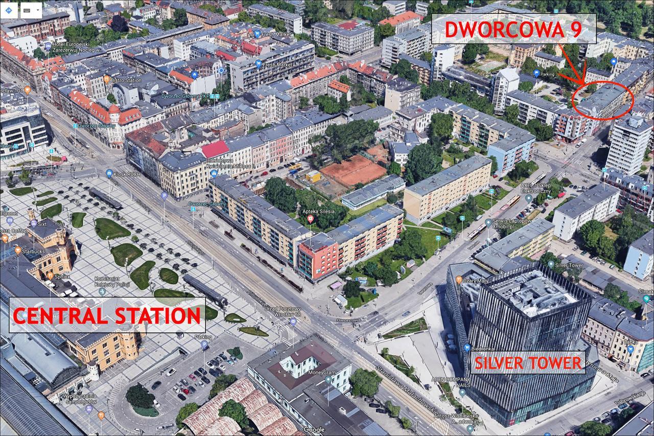 Terra Studio Dworcowa Lejlighed Wrocław Eksteriør billede